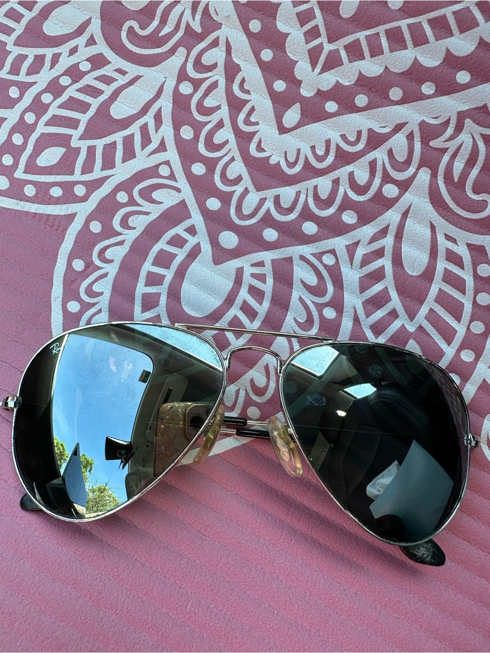 Silver Aviator Sunglasses - Ray-Ban Style unisex